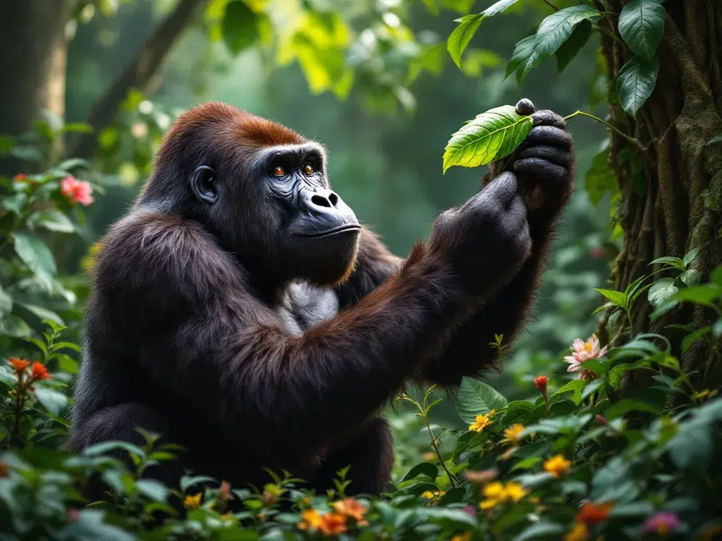 do-gorillas-eat-meat