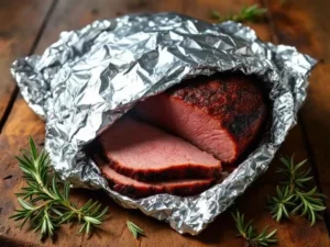 Smoked Meat in Tin Foil?